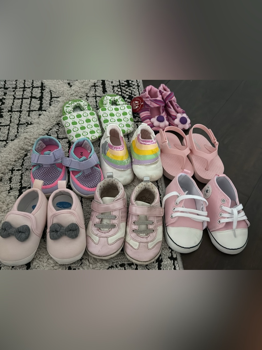 Baby girl shoes size 2-3